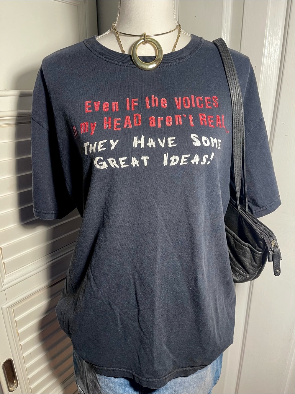 Fruit Of The Loom : Voices in My Head Graphic Tee!!
